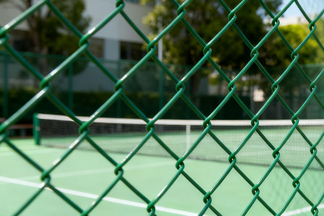 羽毛球场围网怎么选？标准尺寸 + 材质要求 + 安全设计，河北犇顶专业方案来了！(图1)