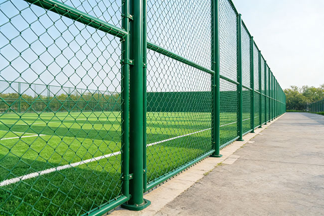 篮球场 vs 足球场，球场围网选型的核心差异(图1)