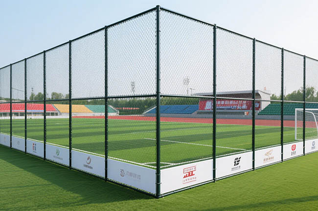 球场围网效果图 球场围网效果图