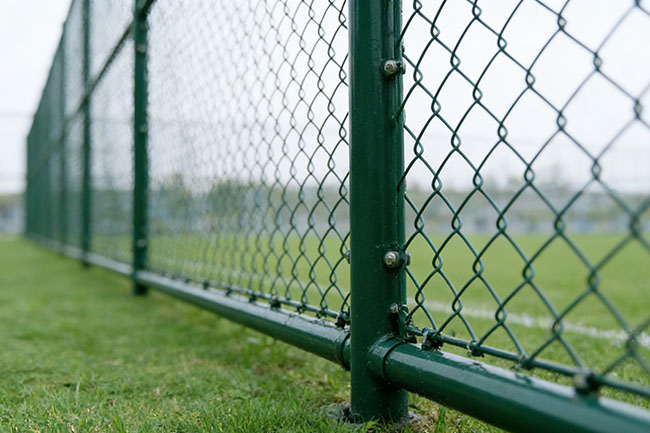 球场围网效果图