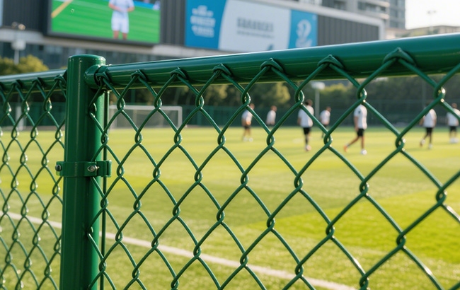 球场围网效果图
