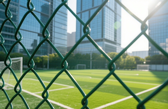 球场围网效果图