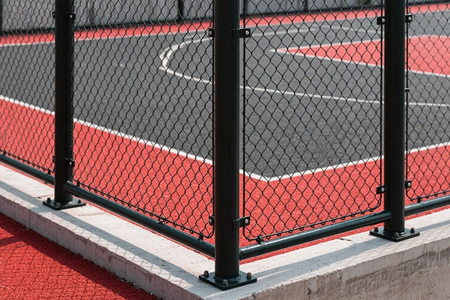 球场围网效果图