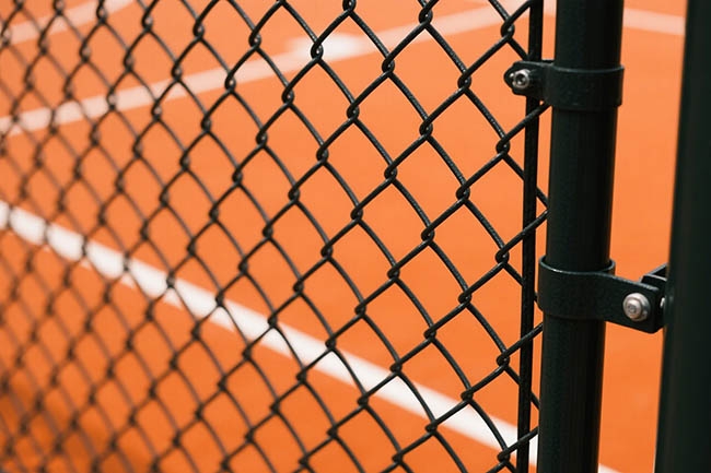 球场围网效果图