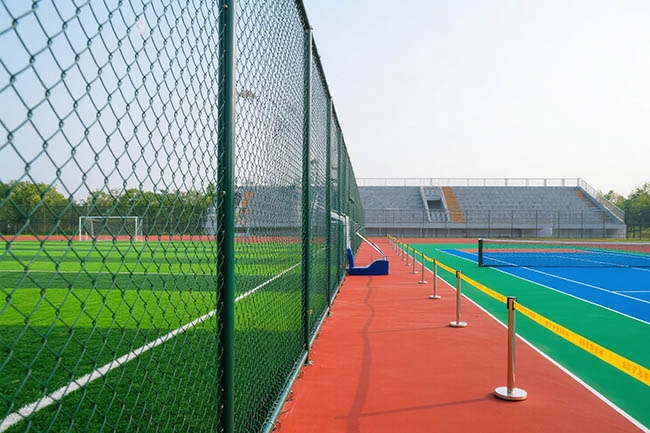 球场围网效果图