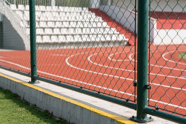 球场围网效果图