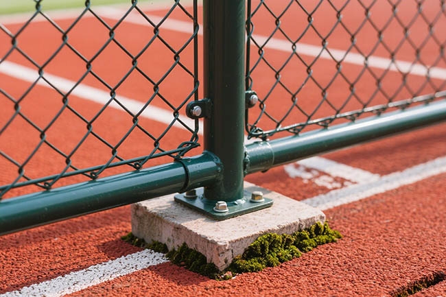 球场围网效果图