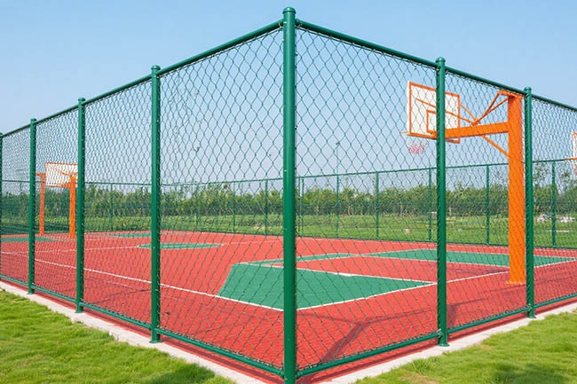 球场围网效果图